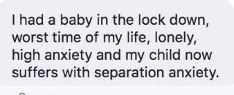 suzannezeedyk's tweet image. &quot;I had a baby during lockdown. It was the worst time of my life. Lonely, high anxiety.&quot; This is one of many stories told today by attndees at @ThriveApproach. 
We shd be paying attntn to parents&apos; needs. Maternal anxiety shapes infant biology. We ignore this at our own peril.