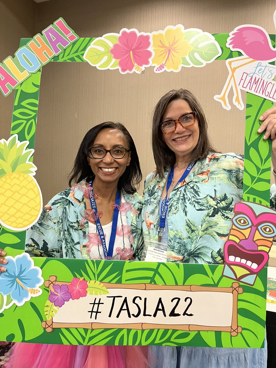 Twinning with the amazing <a href="/booksforkiddos/">Tamiko Brown</a> at #tasla22. Can’t wait to share new info with <a href="/SMSRaiderNation/">Smithfield Middle</a> and #birdvillelibraries