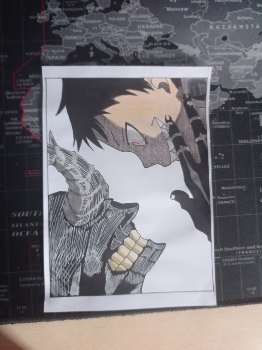franky_RT_'s tweet photo. #draw #drawing #anime #manga #FireForce #Shinra #ShinraKusakabe #colors #pencil #ReDrawPhe https://t.co/DLHq5WrSaO