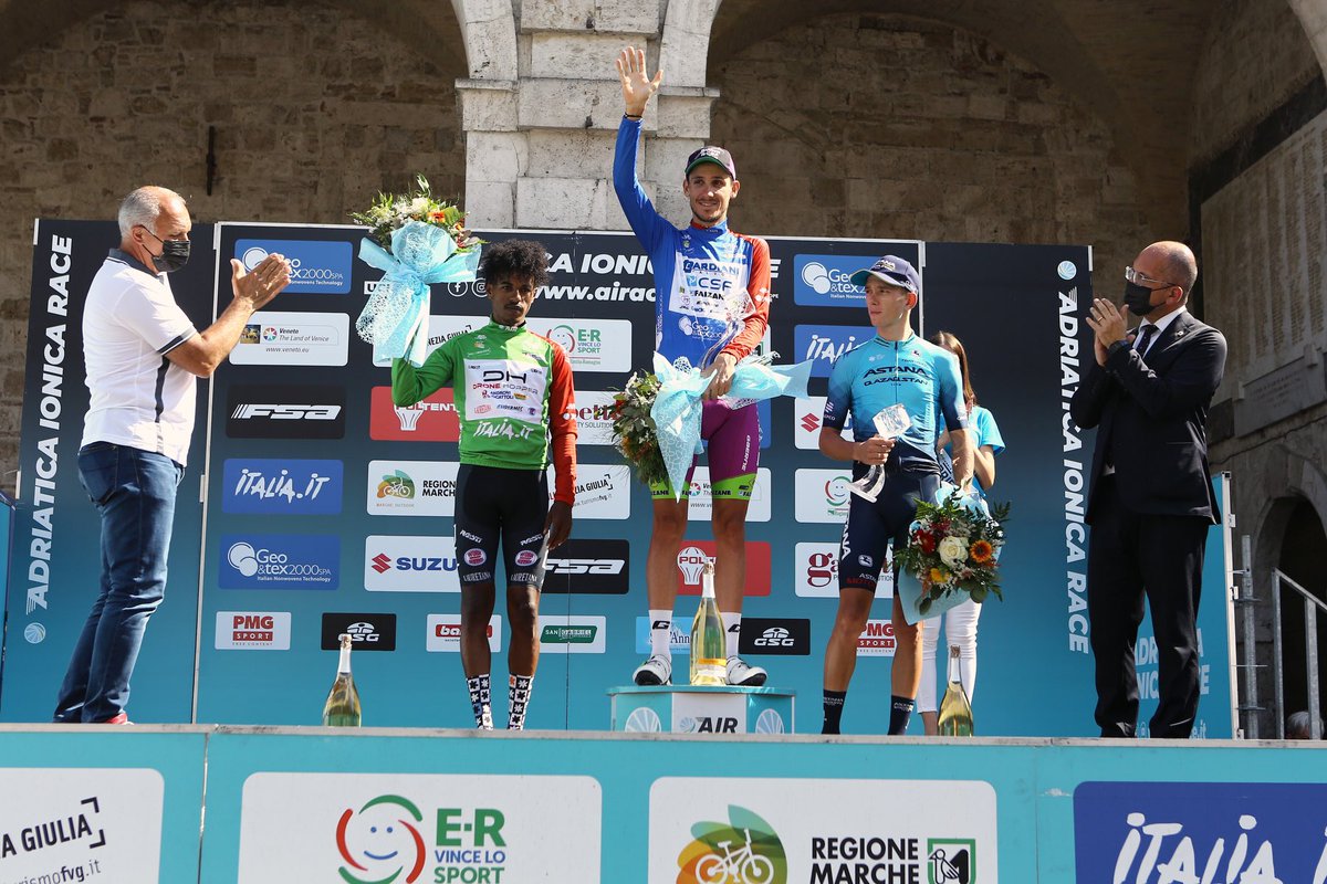 race_ai's tweet photo. 📍 Qui Ascoli Piceno è tutto. Questo il podio finale di #Airace22 https://t.co/fDMPwwMjuc