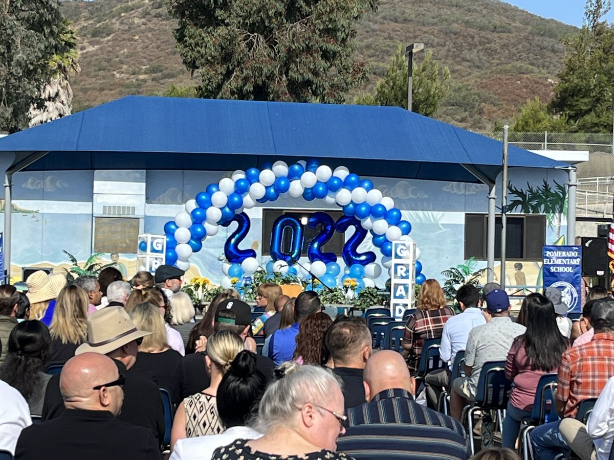 Ready to celebrate our amazing 5th graders! <a href="/PowayUnified/">Poway Unified</a> <a href="/noexcusesu/">NO EXCUSES U</a>