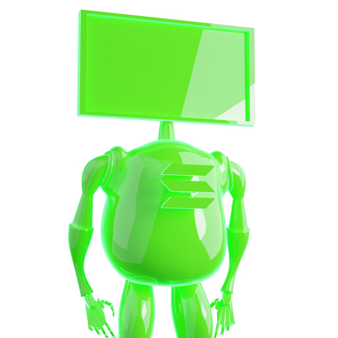 Solana_Tv's tweet photo. Weekly update: Our beta is live in 24 hours! Our discord passed 1k members. Our trailer drops today to the community! These bad bots are ready to hit the blockchain! https://t.co/k2829ws853