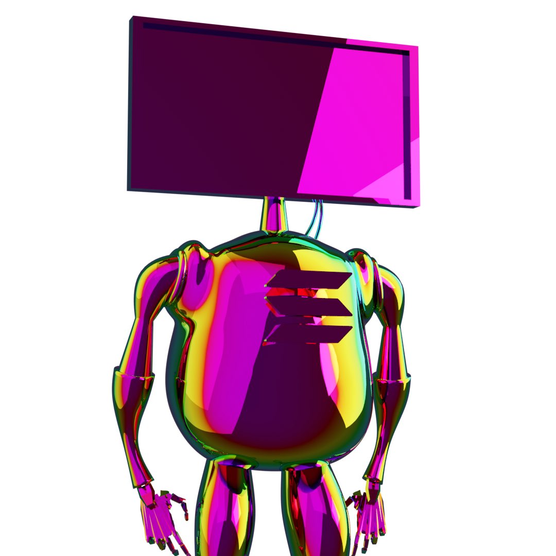 Solana_Tv's tweet photo. Weekly update: Our beta is live in 24 hours! Our discord passed 1k members. Our trailer drops today to the community! These bad bots are ready to hit the blockchain! https://t.co/k2829ws853