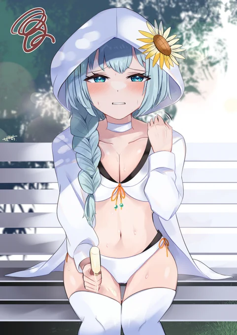 8日目 氷雪ちゃん #100日チャレンジ #sdvx_art