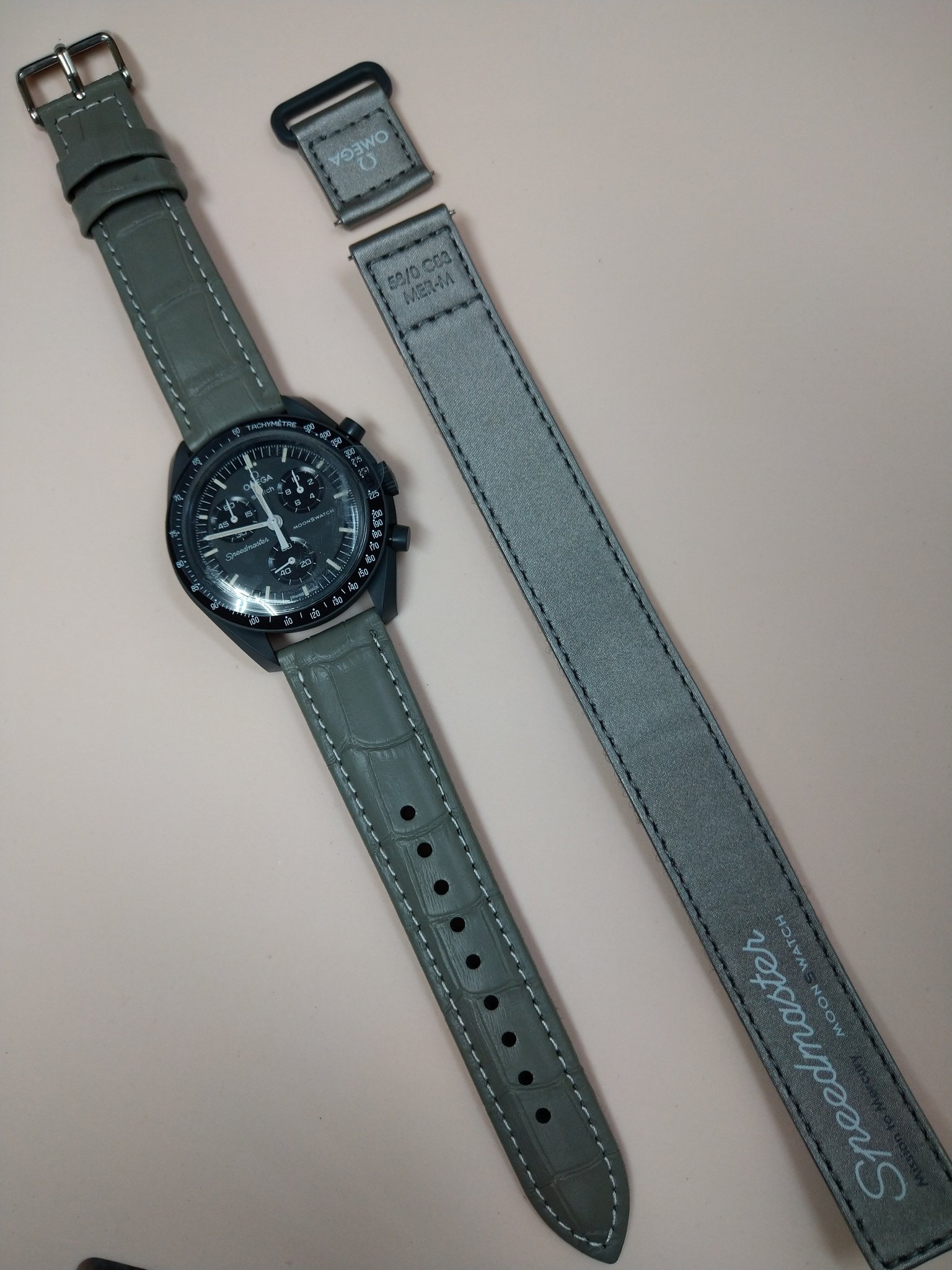 Omega x Swatch Mercury 純正NATOベルト交換済み