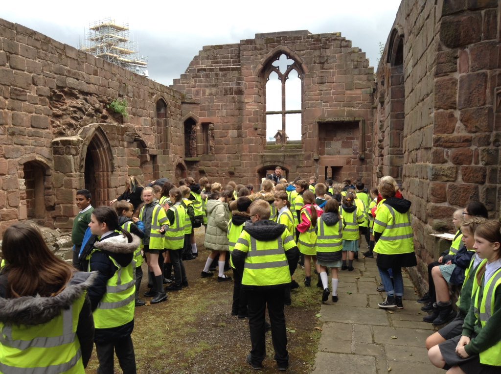 HoylakeHolyTrin's tweet photo. Y5/6 finished their day with a trip to the Birkenhead Priory, learning all about its long and very interesting history and seeing the oldest standing building on Merseyside #fieldtrip #coasttocountry https://t.co/NLuODQvCMV