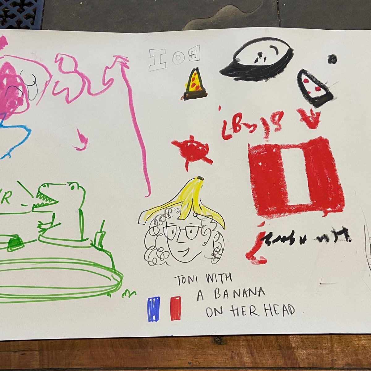 some pics from another fab workshop with <a href="/HazlehurstArt/">Hazlehurst Studios</a> and <a href="/oldtownbloomers/">Old Town Bloomers</a> for the queens platinum jubilee! We managed to fill an entire 10m roll of wallpaper with doodles!!! A really great day !! #art #doodles #illustration #drawing