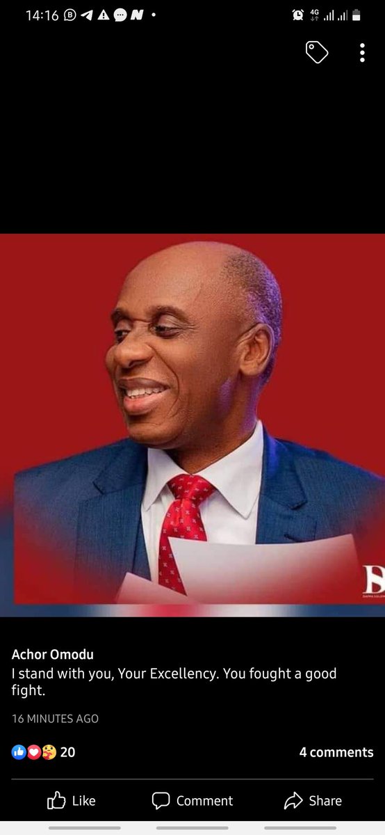 JohSylvanus's tweet photo. You fought gallantly but lost
I will always support your aspiration any day.
Congratulations https://t.co/cRw8SR5TEs
