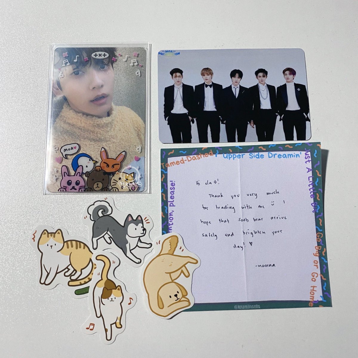 hjkhaul's tweet photo. π¬β¦#yoonbintrades
Soobear is here T-T thank you so much for trading with me!! He arrived safe and sound <3 Thank you also for being a kind trader! Really appreciate it~π«Ά Until next time!βΊοΈπ€
π #jayothanks | @jayobuys https://t.co/Q6VM491F95