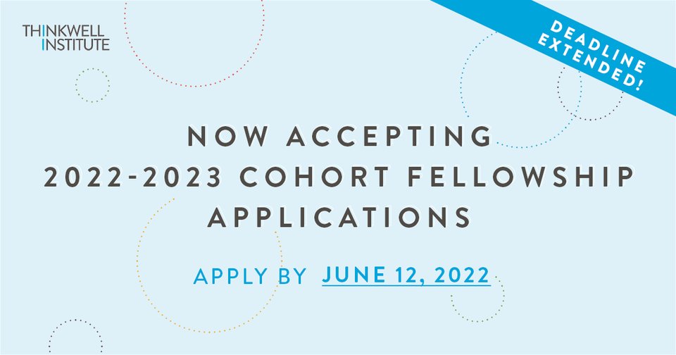 There’s still time to apply! You still have four days to apply for the Samya Stumo Fellowship. Through this program, ThinkWell offers women interested in global health mentorship, workshops, and a weekly stipend. Read more: ow.ly/eClv50J9hpJ