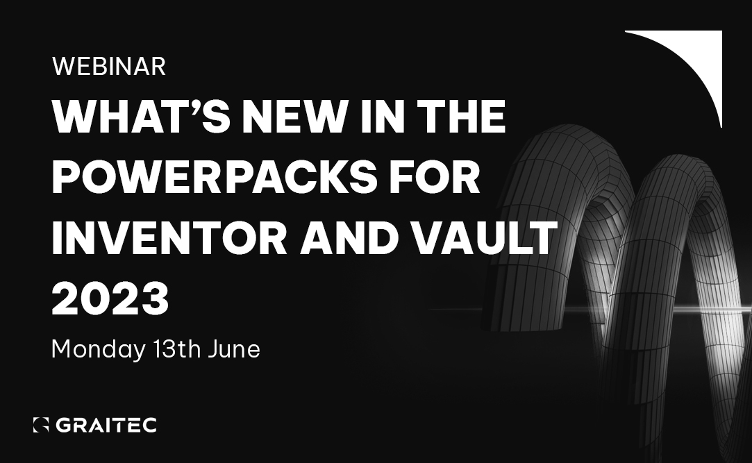 GraitecDE's tweet photo. Entdecken Sie, was es Neues im #PowerPackforVault und #PowerPackforInventor 2023 gibt, indem Sie an unserem Webinar am 13. Juni um 11 Uhr teilnehmen. 

Registrieren Sie sich heute ➡️https://t.co/YhCsKkhM5b .

#AutodeskInventor #AutodeskVault #Manufacturing #MFG" https://t.co/PVnuV1VLqr