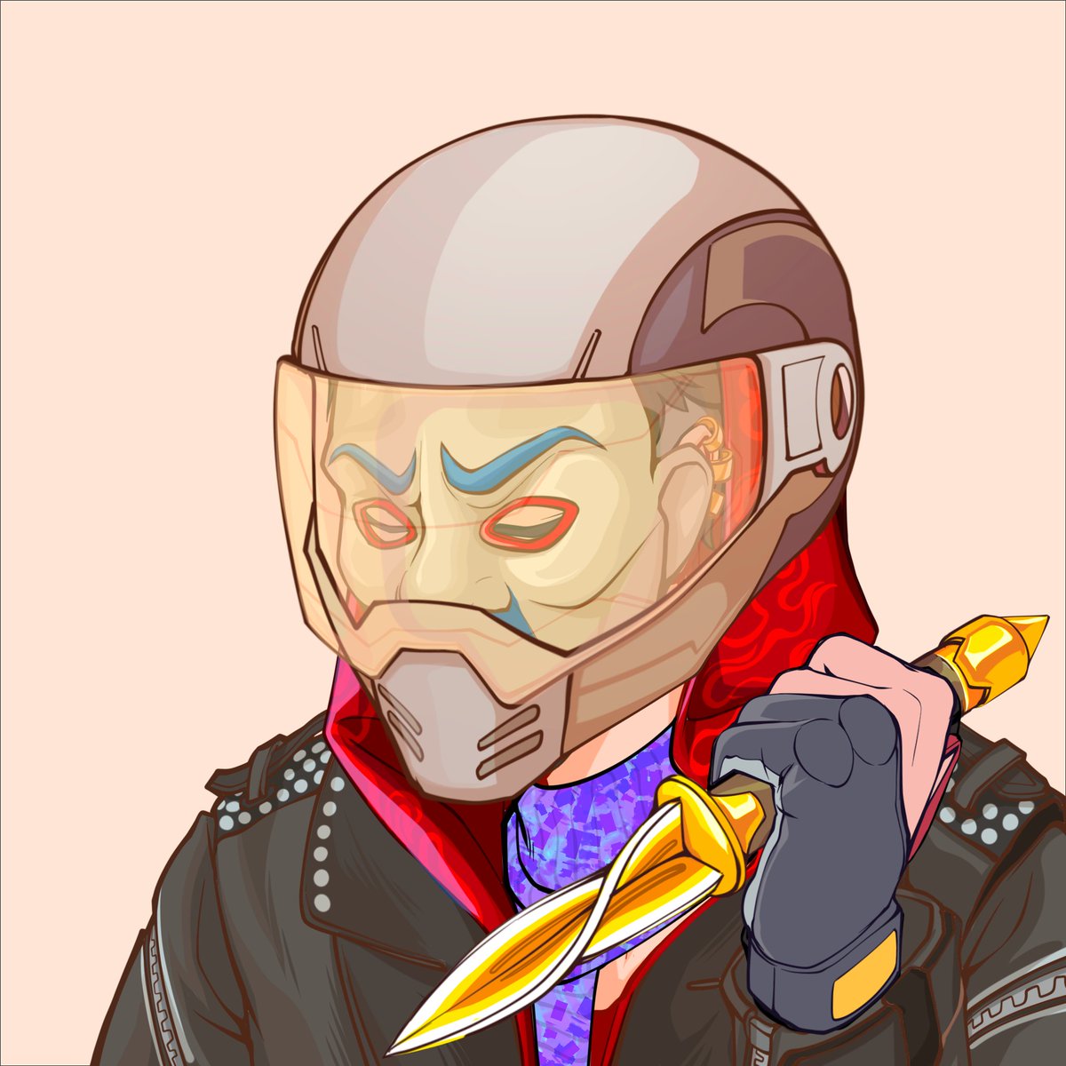 SolanaLink's tweet photo. Said fuck it and got the rank one joker as well, this art is TOUGH @VandalCityCorp https://t.co/c7M9zKGwM0