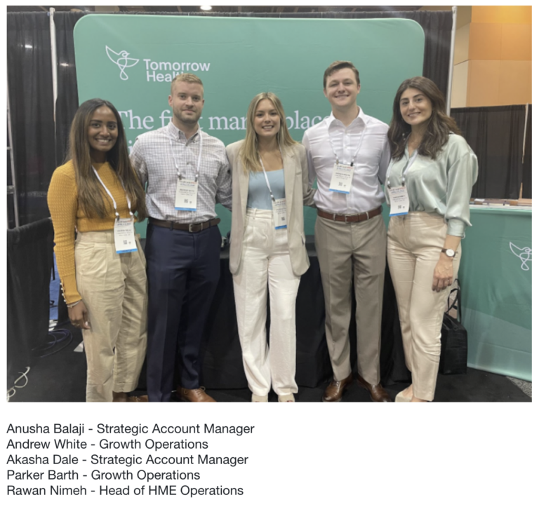 MedtradeConnect's tweet photo. #MedtradeEast Exhibitor @TomorrowHealth1: "Vijay Kedar created the NY-based company as a way to enable seamless collaboration between #HME suppliers, payers, and referring providers—fulfilling the goal of delivering high-value care in the home." #DME https://t.co/eDEHBYgltO https://t.co/l0rmX8JcbW