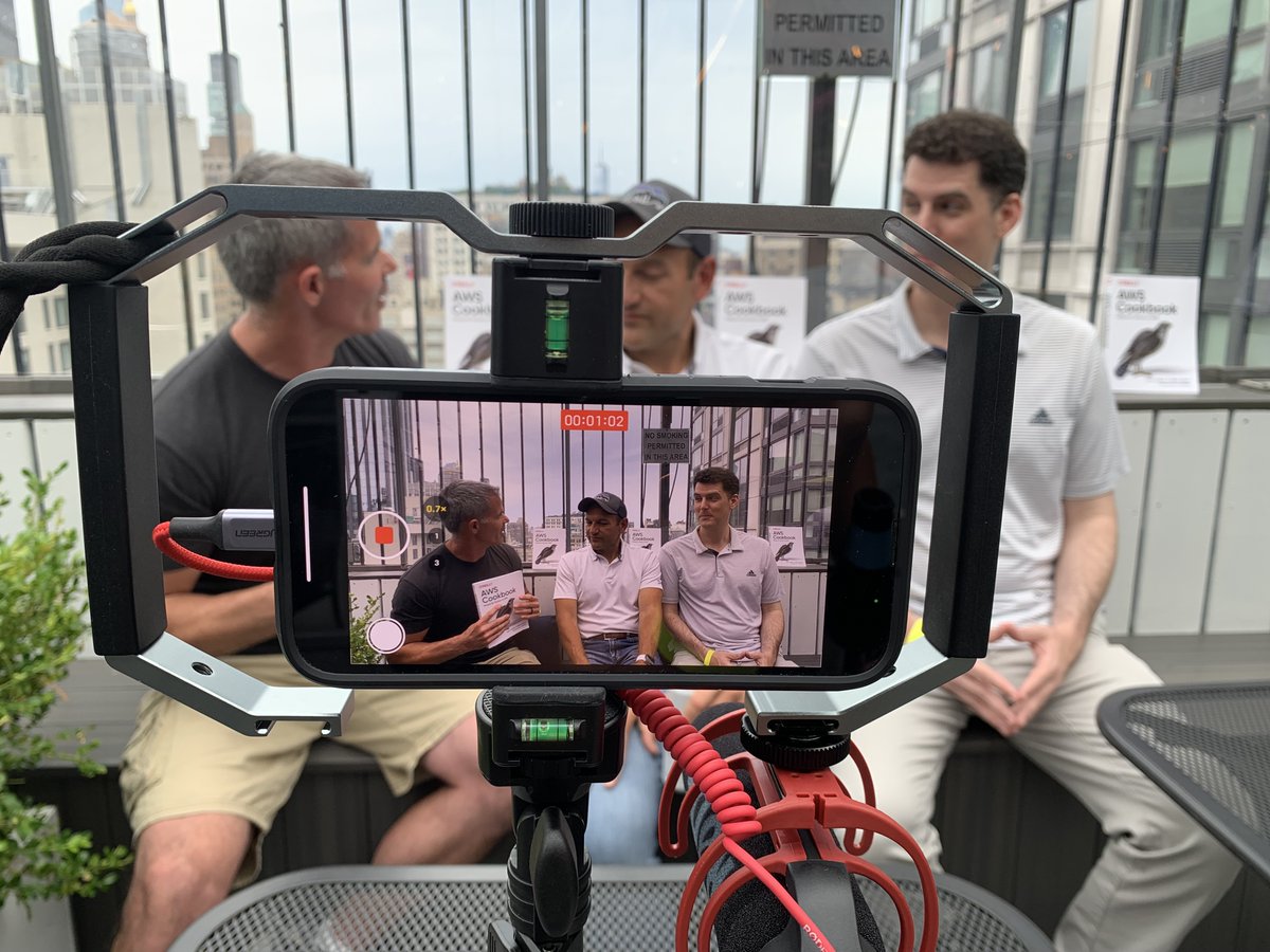 _JonMyer's tweet photo. Great Event and turnout in NY yesterday with @awscloud &amp; @OReillyMedia authors @jculkin &amp; @mzazon 
AWS Cookbook recipe to show your AWS VPC details and how it can easily be done using @nopsio GraphQL IDE for ALL your AWS Accounts with 1-CLICK! https://t.co/5yNwIc2wjQ