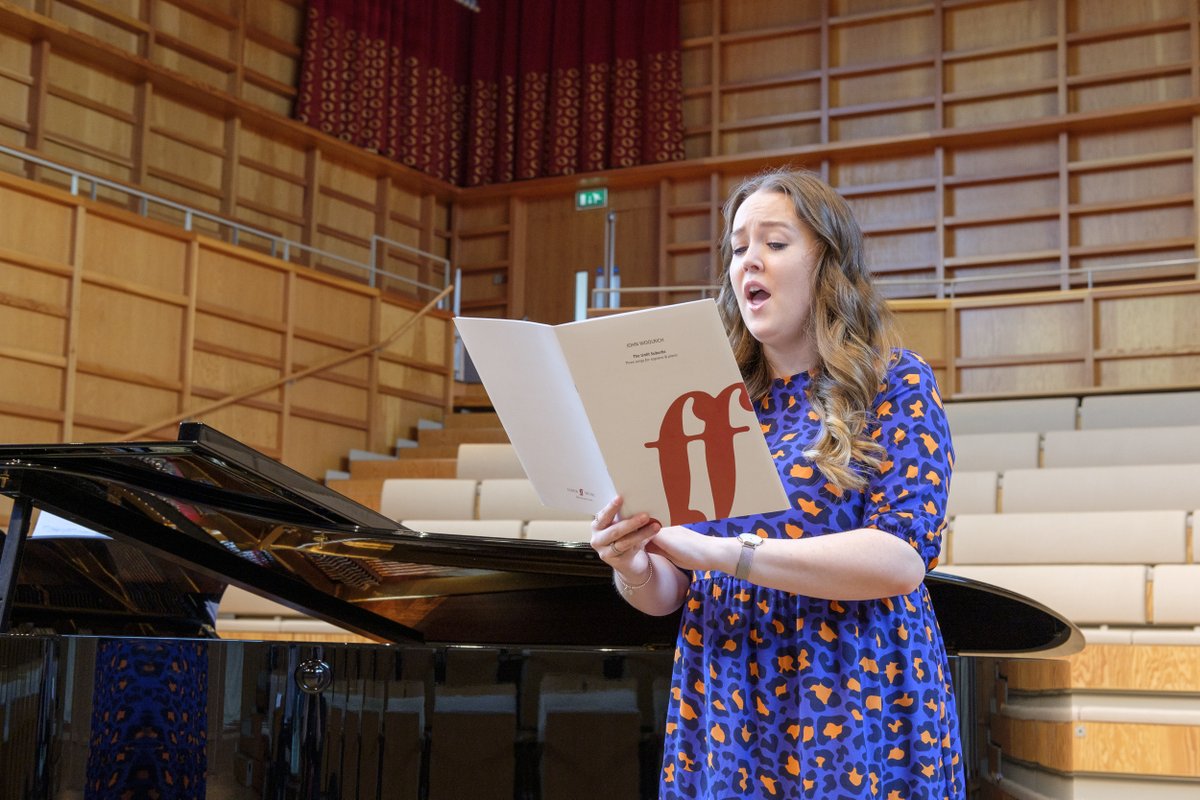 UniKent_Music's tweet photo. Here's @unikent Music Performance Scholar and @biokent student, Ellie, rehearsing a song cycle by @johnwoolrich2 with @modernmusicdan ahead of yesterday's Music Scholars' Recital during #SummerMusicWeek @UKCSummerMusic https://t.co/FBpDodLRZZ