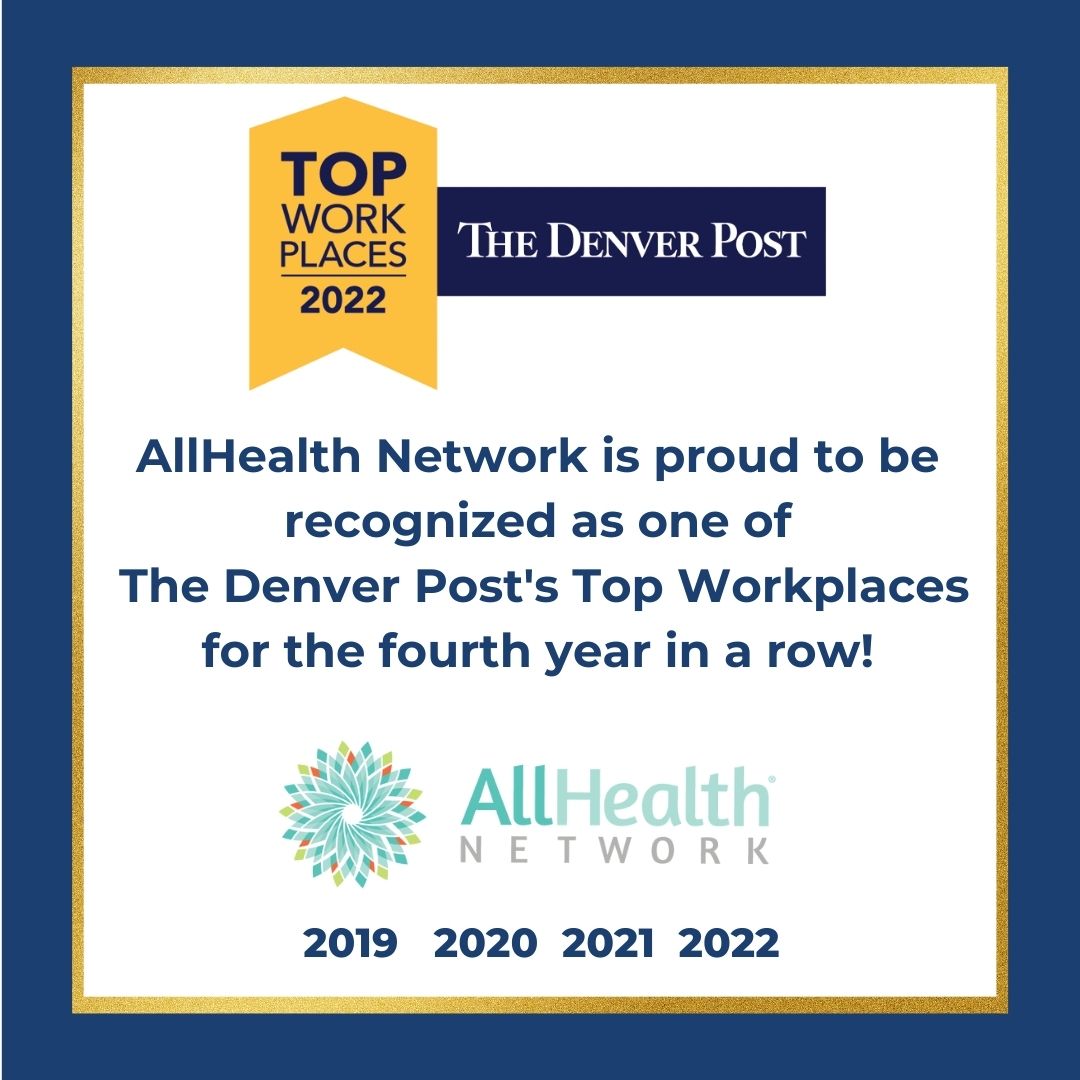 AllHealthNet's tweet image. At AllHealth Network we are dedicated to the wellbeing of our clients and of our employees. Interested in working for one of The Denver Post's top workplaces? Check out our career page for exciting opportunities!
allhealthnetwork.org/careers/