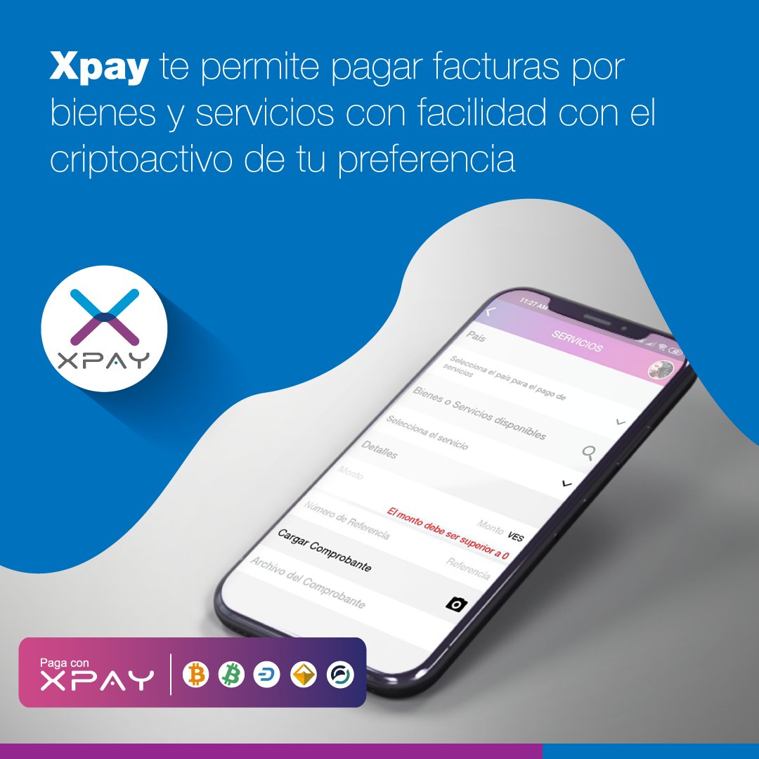 #Xpay |✅ Debes ser un usuario registrado y verificado en Xpay para tener acceso a este servicio 🙌