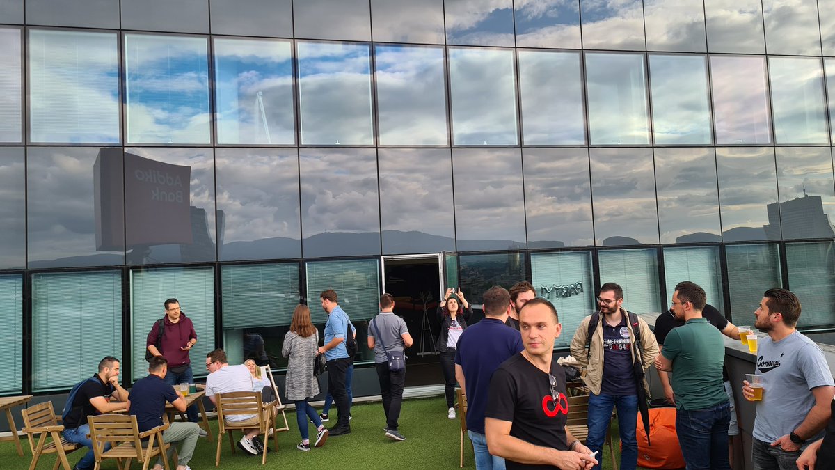 The meetup is just about to start 🙂