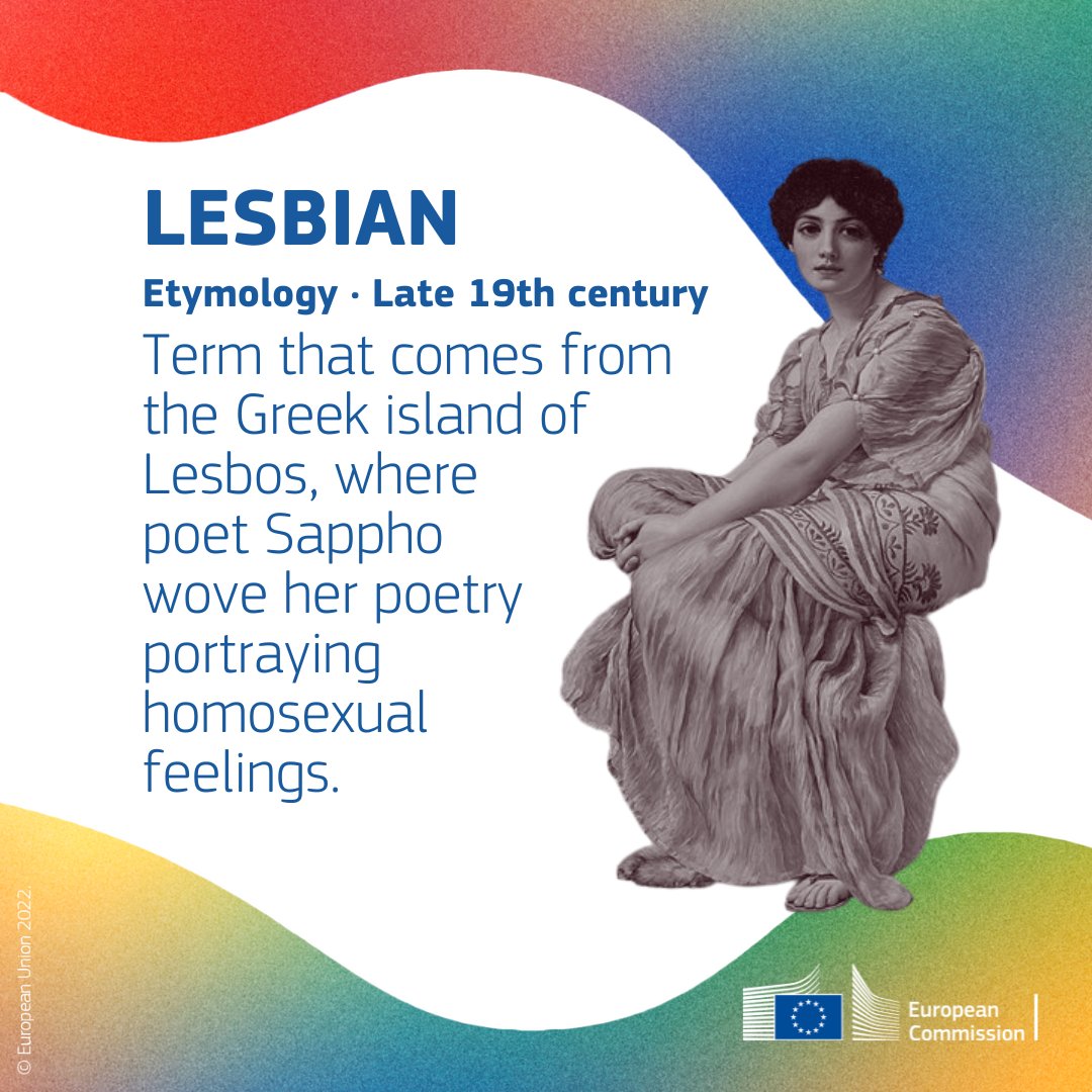 EUErasmusPlus's tweet photo. The "L" in LGTBI+ refers to โlesbianโ and comes from the Greek island of Lesbos, where lyric poet Sappho wove her poetry portraying homosexual feelings.
Today, her home village is a popular destination for LGTBI+ tourism.
#TheFutureIsQueer
#FocusOfTheWeek https://t.co/beutuVaIHW