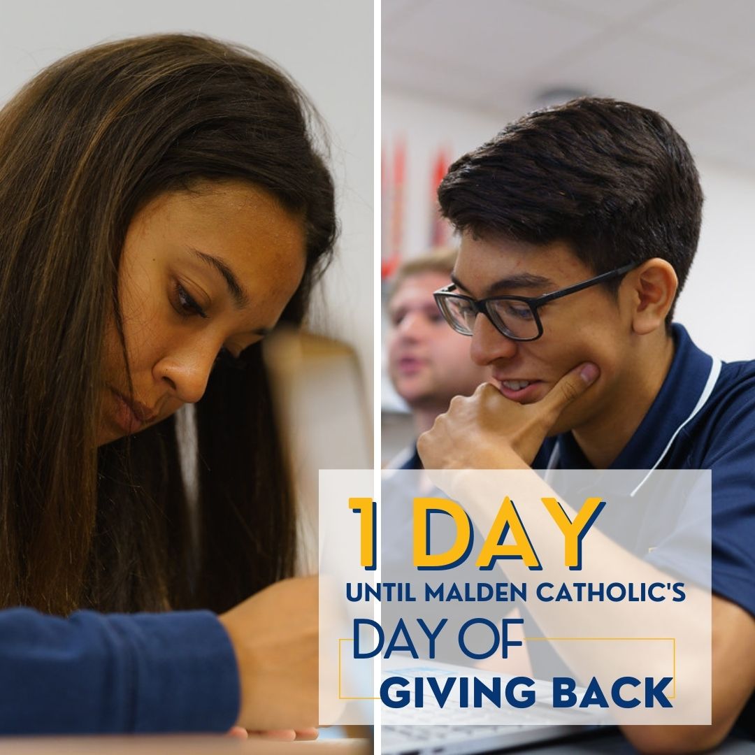 Malden Catholic on Twitter "Malden Catholic's Day of Giving Back is 1