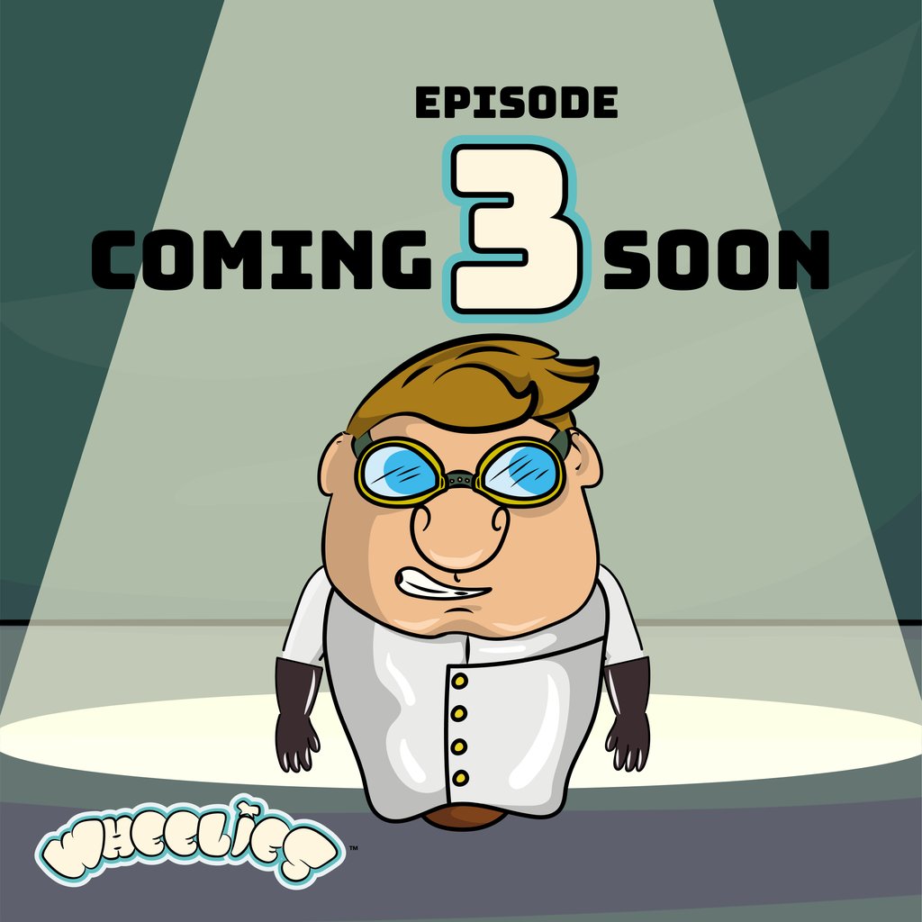 Are you ready 🧪👨‍🔬 ? "The Wheelies Episode 3" is Coming Soon! The WheeliesNFT is the first animated sitcom series with #NFT collectible characters ⁠created by renowned artist <a href="/artistmparedes/">Miguel Paredes</a> | Watch the live premier ➡️ l8r.it/XZSf