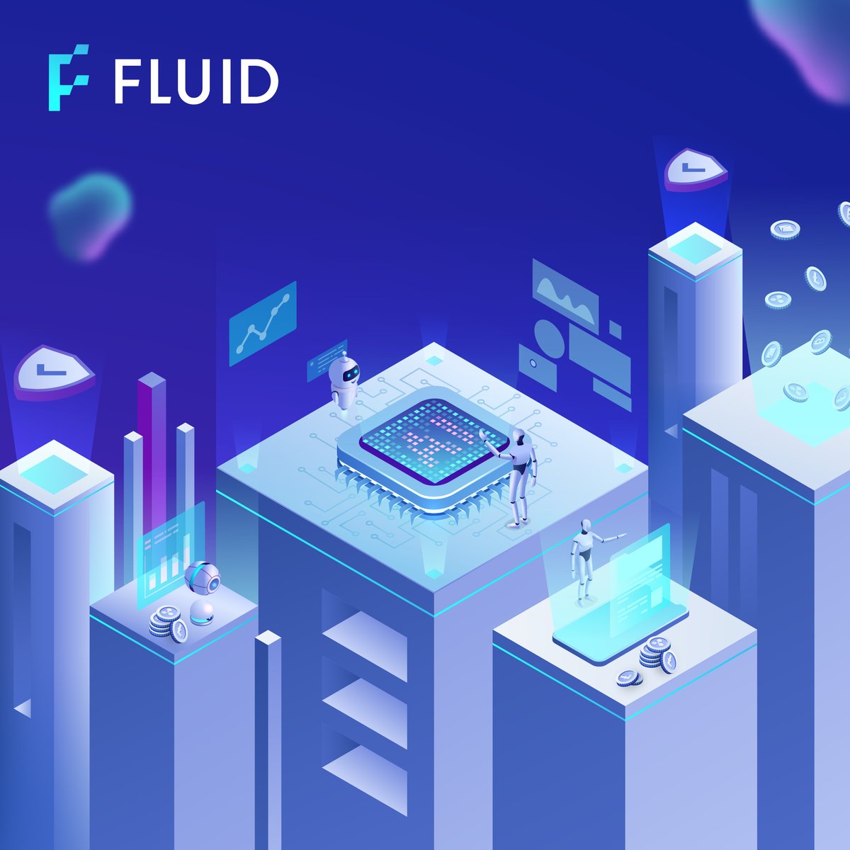 FLD_AI's tweet photo. #FLUID is building the most secure and intelligent AI-based smart order routing protocol and cross-chain #CeDeFi liquidity aggregator enabled by our proprietary hedging pool with high throughput, ultra-low latency and zero counterparty risks #trade executions. https://t.co/gJUOqTz3h7