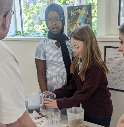 Year 4 teaching parents about their water filtration systems #plasticpollution #STEAM #Sustainability