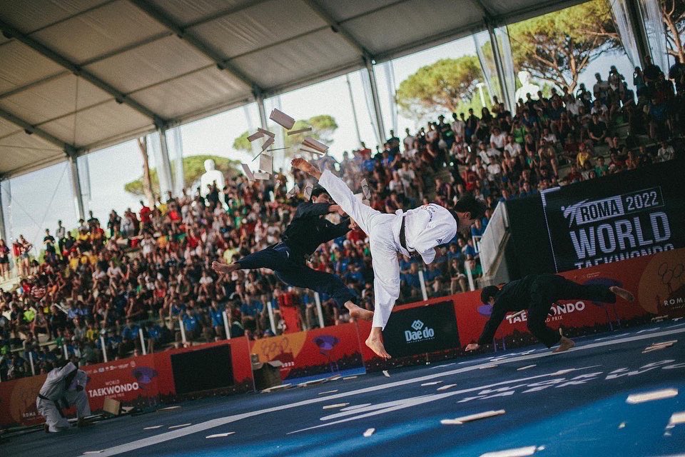 campo_mass's tweet photo. Grazie a tutti coloro che hanno contribuito, con impegno, dedizione e passione, alla riuscita del @worldtaekwondo Roma Grand Prix 2022. 👏🏻 Arrivederci al 2023!🇮🇹

#itatkd #romagrandprix #taekwondo https://t.co/GZpPN7wdjF