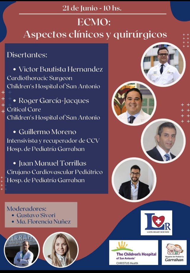 victorbauher's tweet photo. El 21 de junio seguimos con nuestros Latin ♥️ Rounds. @BCM_Surgery @CSRFoundations @childrenshospsa Gracias a nuestros compañeros del 🏥 Garrahan 🇦🇷 por la invitación! https://t.co/Z5vHov4EU4