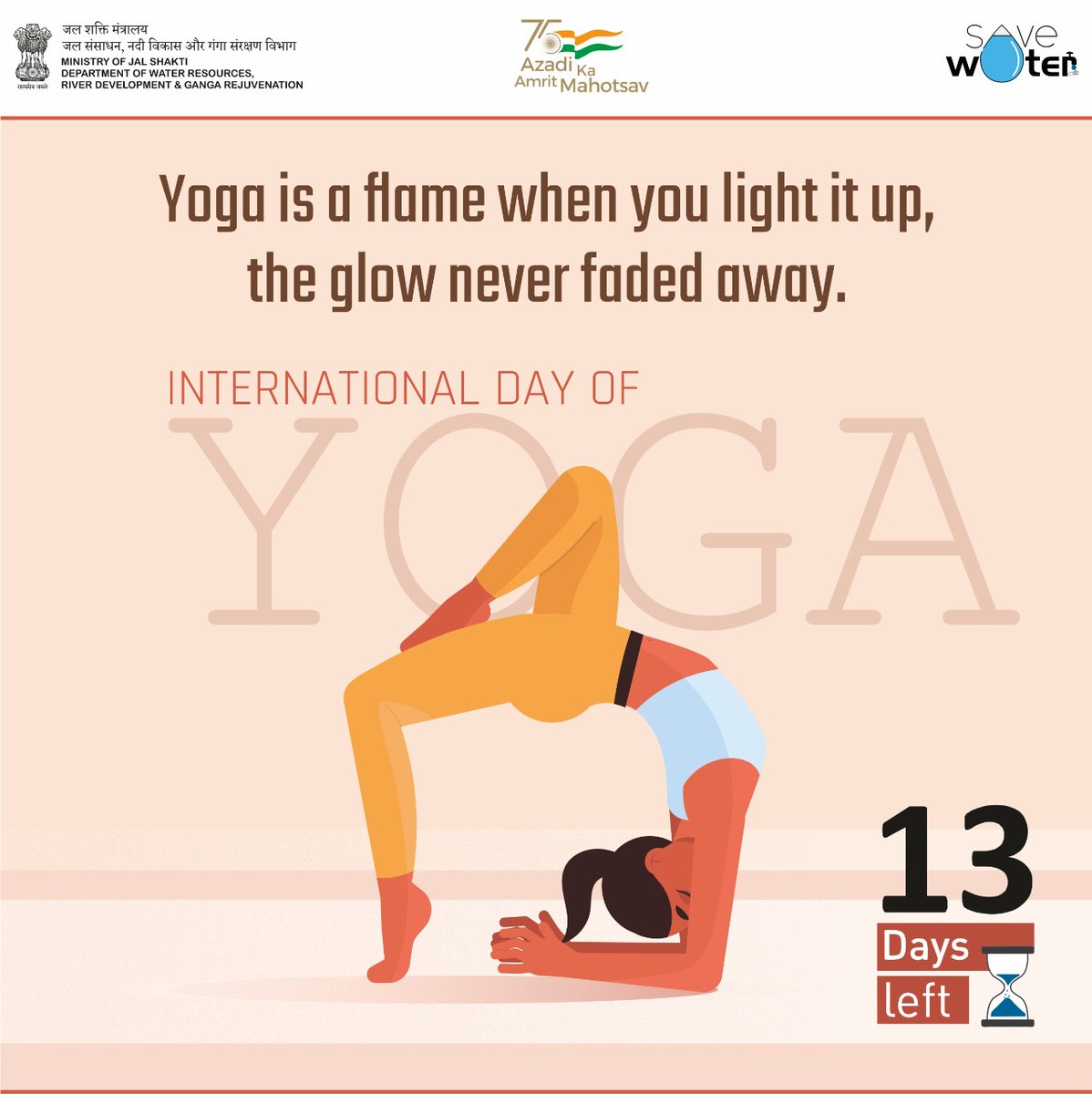 DoWRRDGR_MoJS's tweet image. Yoga is a key to healthy body and mind. #YogaDay #13DaysLeft
