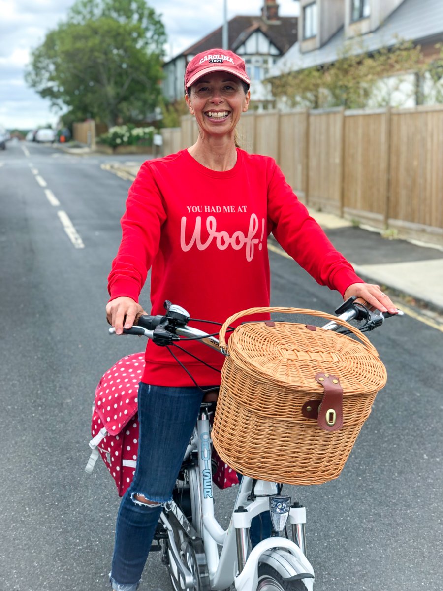 I love my bike, it's electric (which is the only way I can ride a bike with ME/CFS) its got a basket, flowers on the frame and polka dot paniers... plus it makes everyone smile when I cycle past them! 😍

#BikeWeek2022 #BikeWeekUK #electricbike #MHHSBD