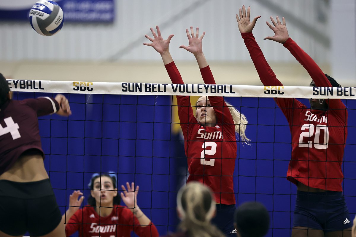 South Alabama Athletics‼️ (@southalabama) on Twitter photo Today we highlight 2021 <a href="/SunBelt/">Sun Belt</a> Championship Most Outstanding Player and first-team all-conference selection <a href="/k1keeble/">kailey keeble</a> of @WeAreSouth_VB!
#JagNation Today we highlight 2021 <a href="/SunBelt/">Sun Belt</a> Championship Most Outstanding Player and first-team all-conference selection <a href="/k1keeble/">kailey keeble</a> of @WeAreSouth_VB!
#JagNation