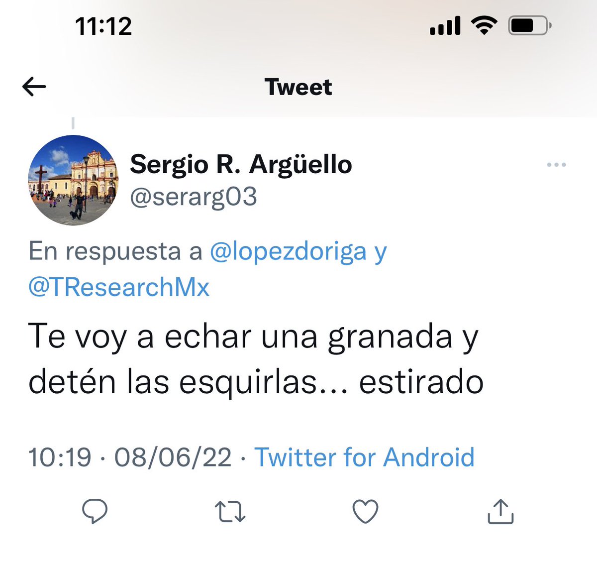 Así las amenazas de sus seguidores, presidente <a href="/lopezobrador_/">Andrés Manuel</a>  Su “República amorosa”. El discurso violento lleva a estas amenazas.