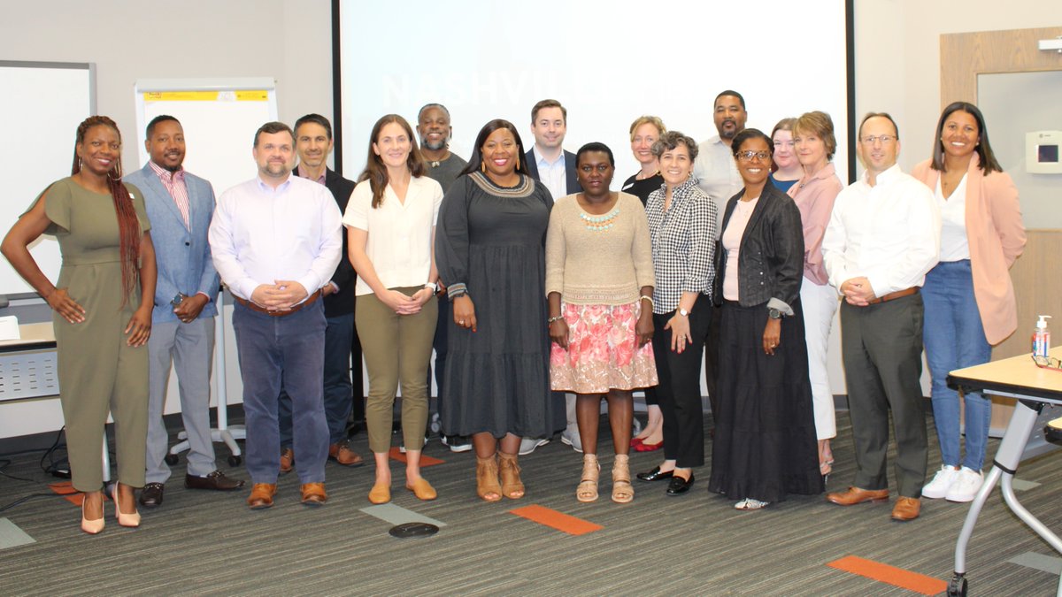 We are thrilled to have so many great organizations and thought leaders in one room talking about the importance of #healthequity and looking for solutions to Nashville's health disparities. We must work together to improve the health and well-being of ALL Nashvillians!