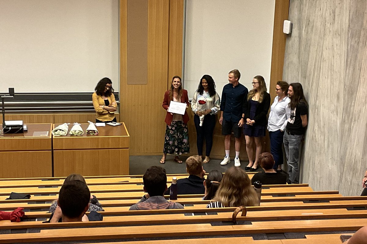 ETH_DCHAB's tweet photo. AVETH is presenting the #DiversityAward @ETH_en. Enriqueta Vallejo-Yagüe &amp; her team of the @WallScientists have been awarded the first place in the organizational category for their amazing compilation of scientists throughout history. Congratulations! 

https://t.co/tx3yCgl6RE https://t.co/XeqU3Ld3AD