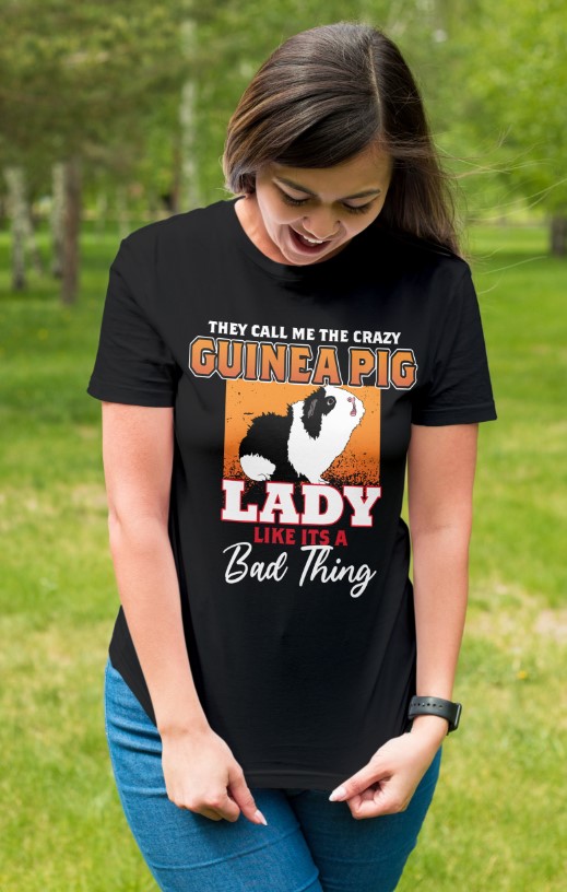 ClubGuinea's tweet photo. This is for crazy guinea lover Lady with a crazy discount. 
.
.
– Printed in the USA. 🇱🇷
– Worldwide Shipping between 7-10 Days. 🌎
– 100% Satisfaction guarantee. 💯
– Quality you can trust
.
.
.
#guineapig #tshirt #cavy #CuteAnimals https://t.co/cIIRh1SKa0