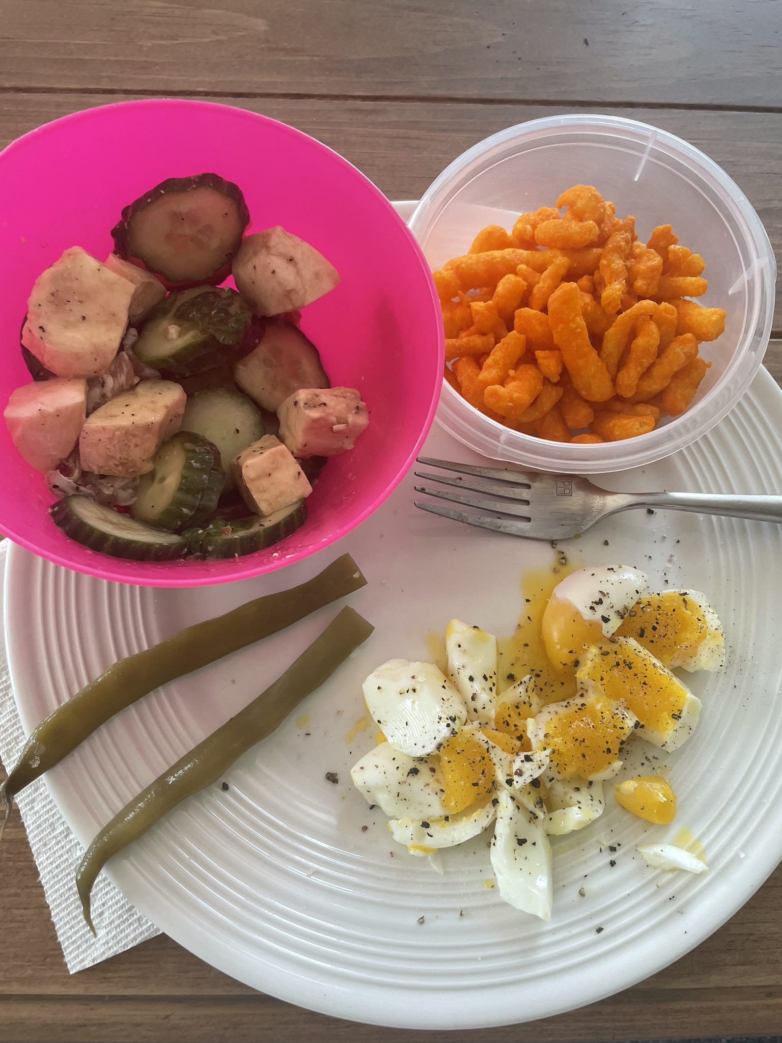 Angie Poirier on Twitter "Rate my ridiculous lunch on a scale of 110