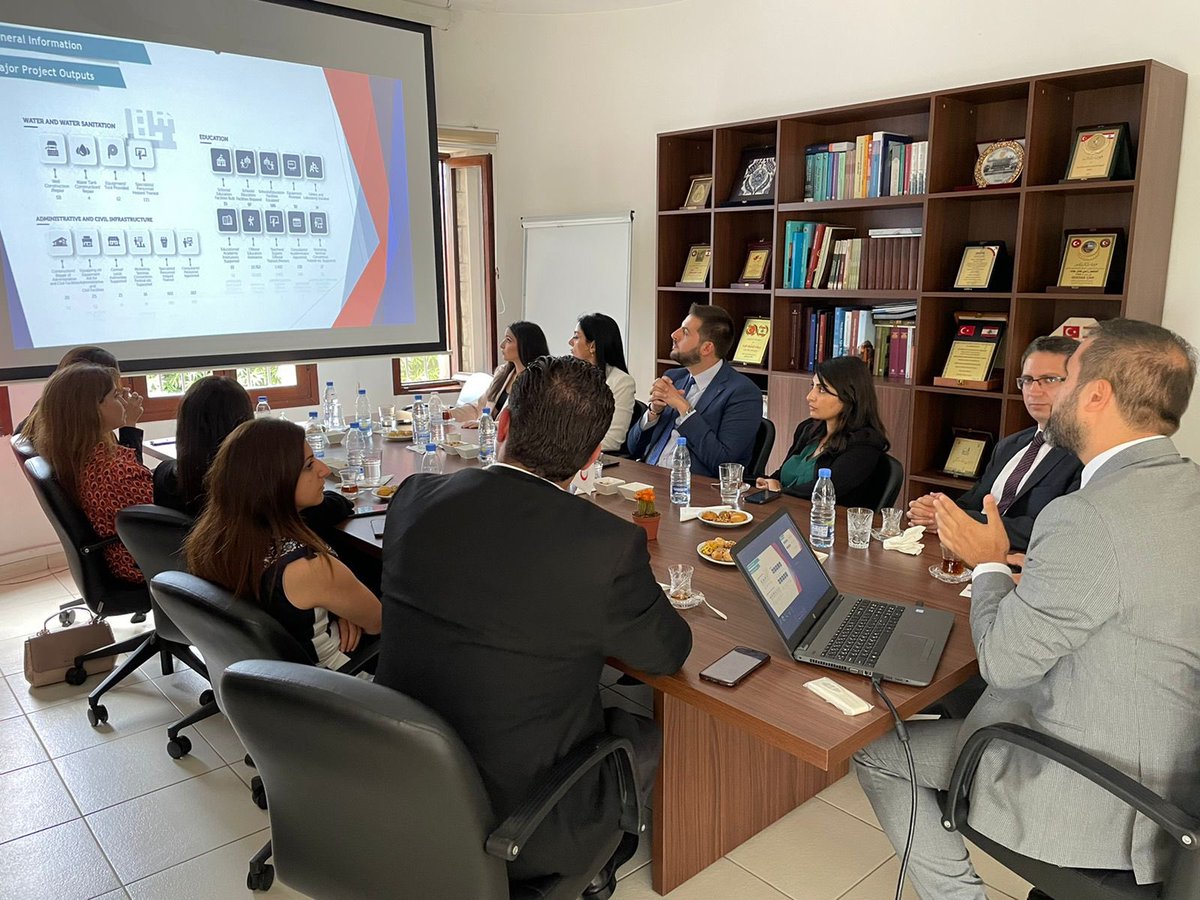 Tika_Lebanon's tweet photo. استضفنا وفداً من الدبلوماسيين اللبنانيين الشباب الذين شاركوا في البرنامج التدريبي للأكاديمية الدبلوماسية في تركيا في مكتبنا، حيث اطلعنا على مشاريع تيكا و نشاطاتها. https://t.co/y4h4dtJg6m