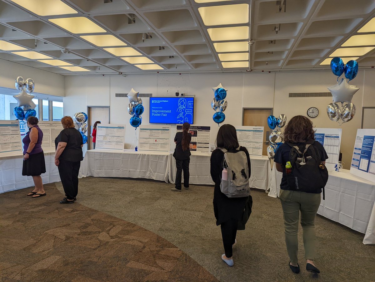 SalemIMres's tweet photo. Our #resident Research and Quality Improvement #PosterFair is today! All our residents worked on projects aimed at developing safer and more efficient care for our patients. #research #qualityimprovement #meded https://t.co/VGXg6zpl6d