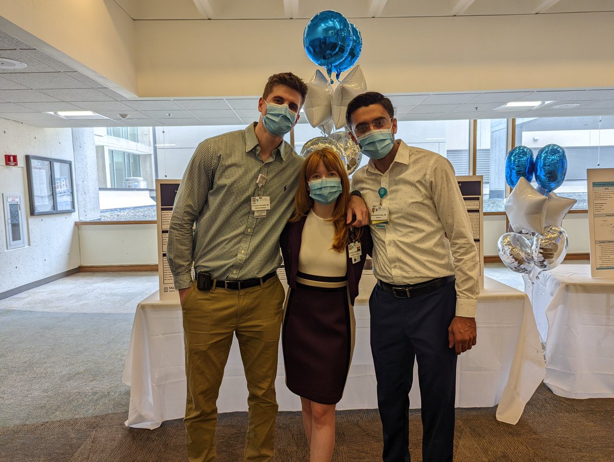 SalemIMres's tweet photo. Our #resident Research and Quality Improvement #PosterFair is today! All our residents worked on projects aimed at developing safer and more efficient care for our patients. #research #qualityimprovement #meded https://t.co/VGXg6zpl6d