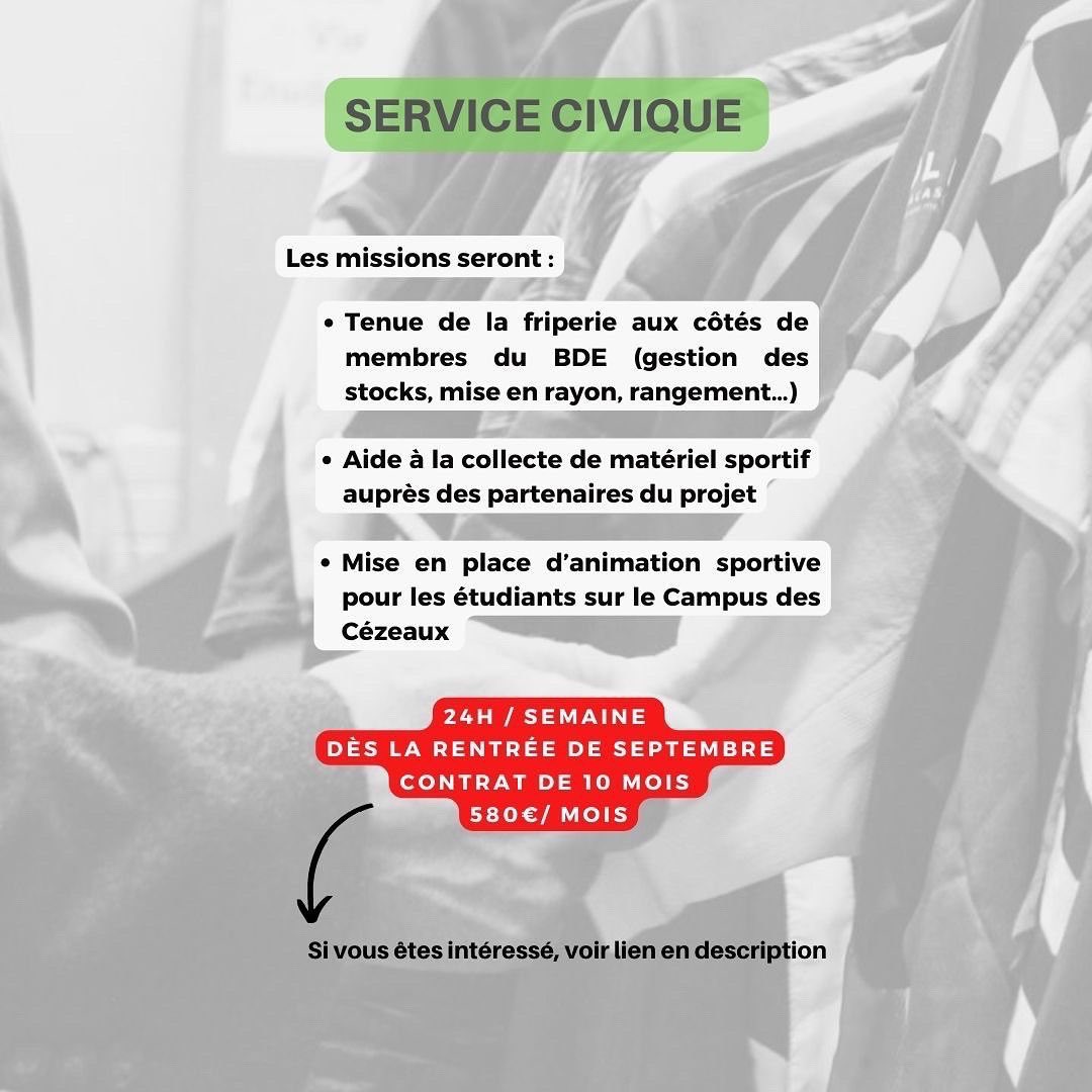 BDE STAPS Clermont tweet media