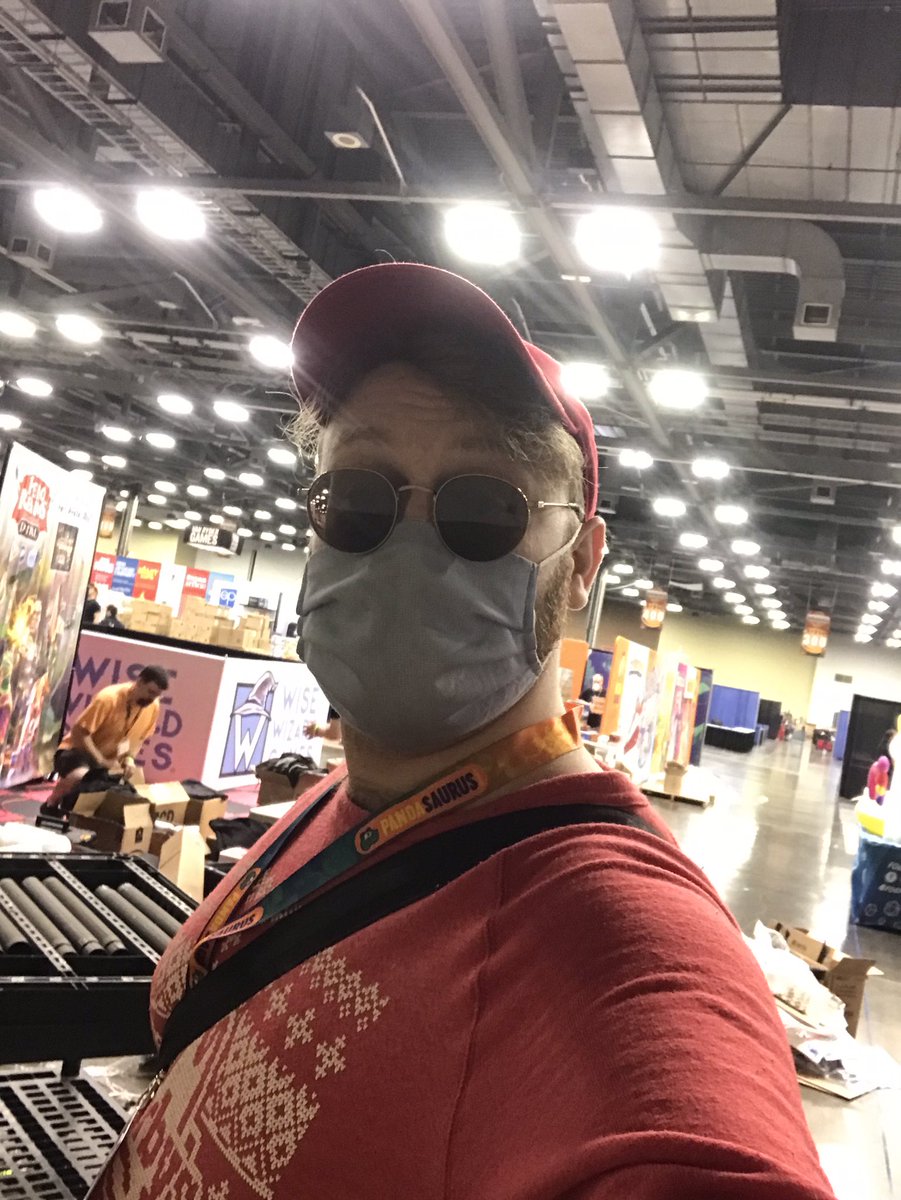 Booth basically together <a href="/originsgames/">Origins Game Fair</a> ! :D (I forgot I was wearing sunglasses)