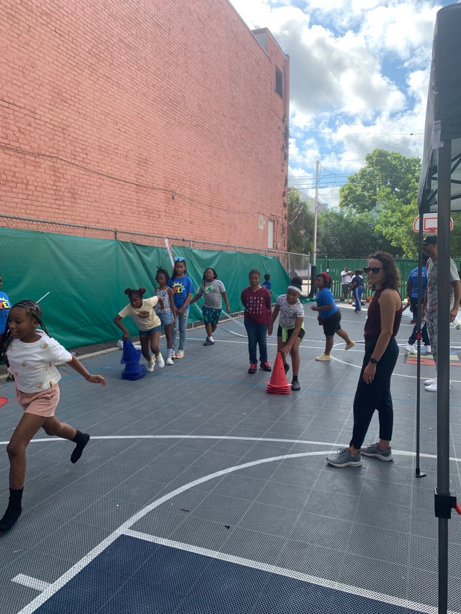 HousingGulf's tweet photo. Summer Camp is in session! We took a break from housing this morning to spend some time with kids from Youth Empowerment Project in New Orleans in celebration of @neighborworks #NWweek #empoweringcommunities #empoweringyouth #buildingcommunity https://t.co/IO69jL4wNn