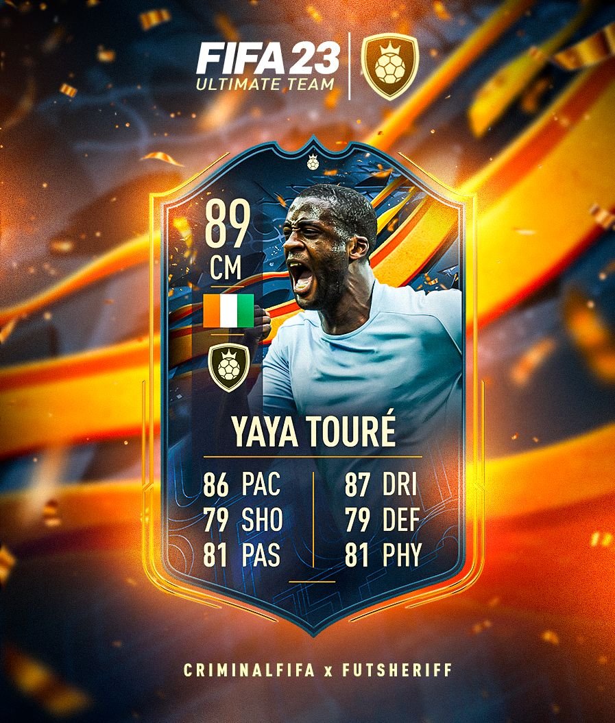 FIFA 23 leaks reveal Yaya Toure as a Trophy Titans Hero