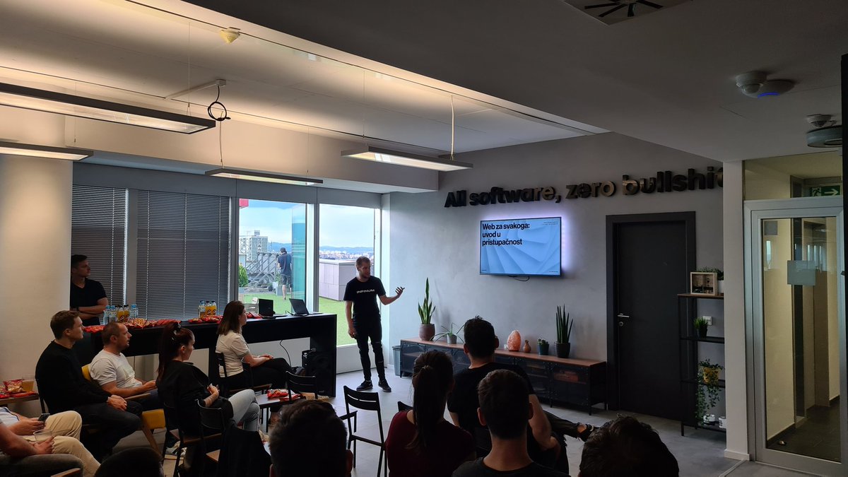 Prvo predavanje danas drzi @mbmjertan o pristupacnosti na webu

#wpmeetupzg #WordPress #meetup