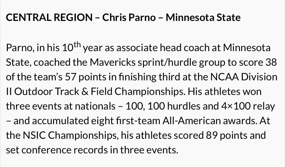 Central Region awards for the HERD coaching staff! 

<a href="/CoachTurgeonMSU/">Mike Turgeon</a> <a href="/ChrisParno/">Coach Chris Parno</a>