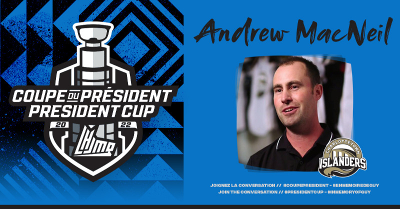 QMJHL's tweet photo. To outsiders, @SpideLandersHKY appears to be just another Equipment Manager. But to those who've come and gone to the @IslandersHKY, he's become more of a family member! 

Read up on the awesome man they call "Spider". 👇🕷️

#PresidentCup | #InMemoryOfGuy