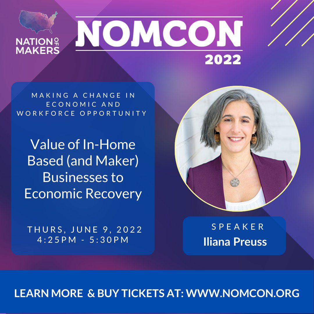 NationOfMakers's tweet photo. Are you ready for Week 2 of #NOMCON? We have incredible speakers this week on the theme Making a Change in Economic &amp; Workforce Opportunity. Join us in @gather_town this Thurs, June 9! Buy tix at https://t.co/hbQjbDkha2 

#NOMCON22 #NationOfMakers #NOMCON #MakerMovement https://t.co/PM3W6NiTUl