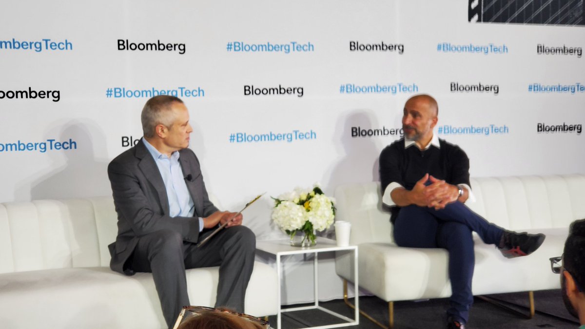 At the #BloombergTech summit today for <a href="/BloombergLive/">Bloomberg Live</a>