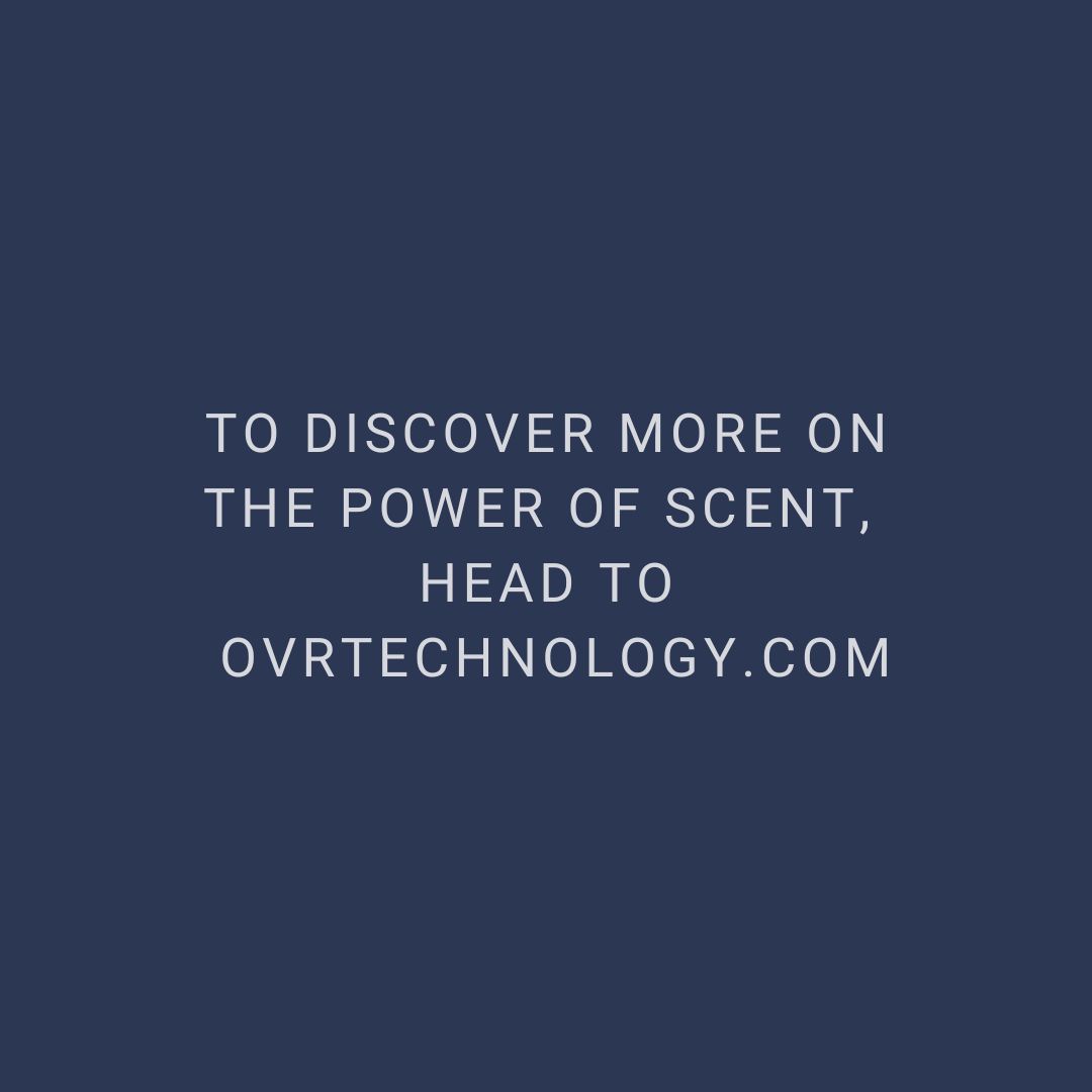 OVROmara's tweet photo. Smell is complex, and scent is our only sense directly connected to the emotion and memory section of our brain. To discover more on the power of scent, head to https://t.co/ktUrx6MSKH.
#VR #olfaction #powerofscent #ovrtechnology #immersion https://t.co/M3npy3NAxf